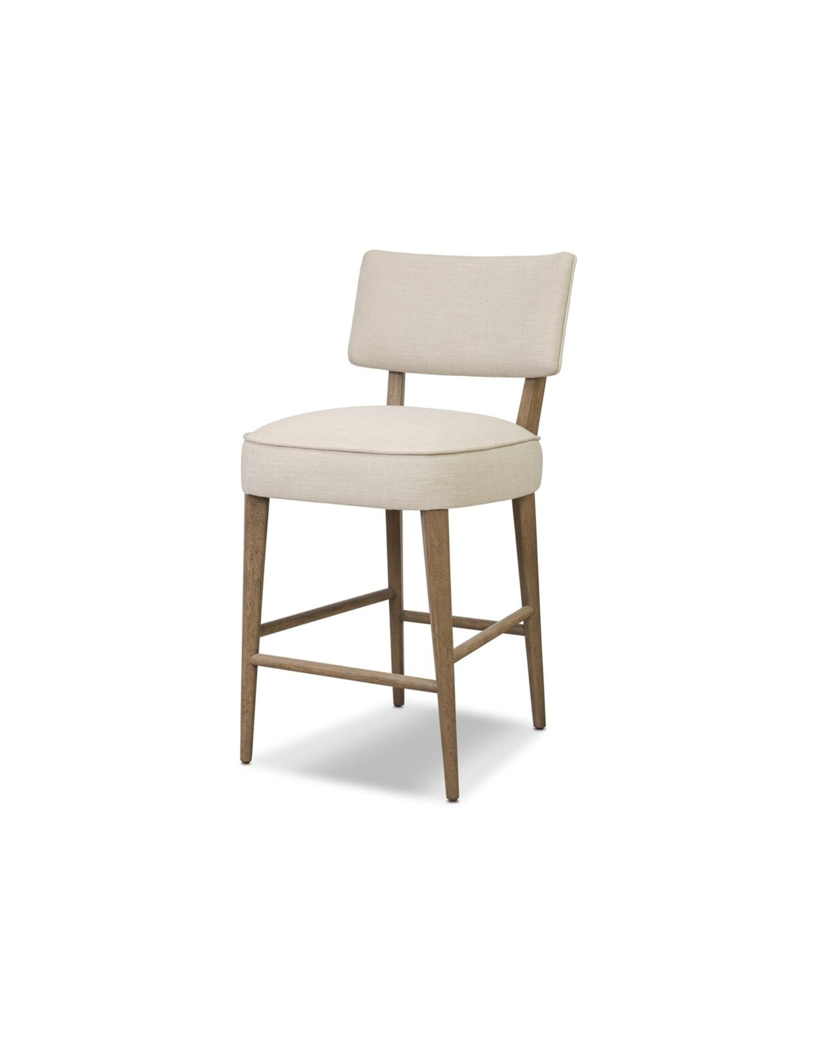 Orville Stool, Cambric Ivory