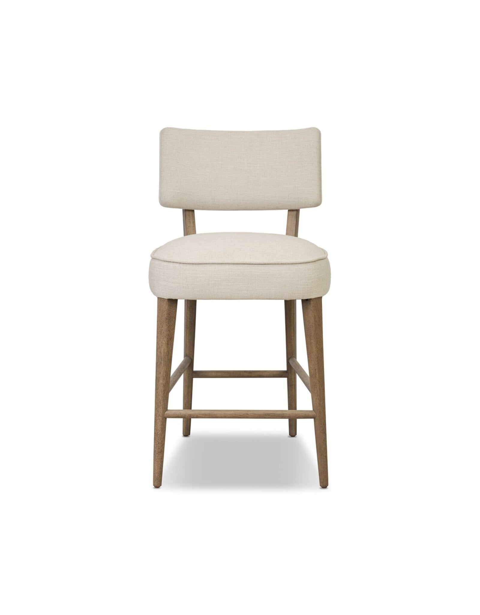Orville Stool, Cambric Ivory