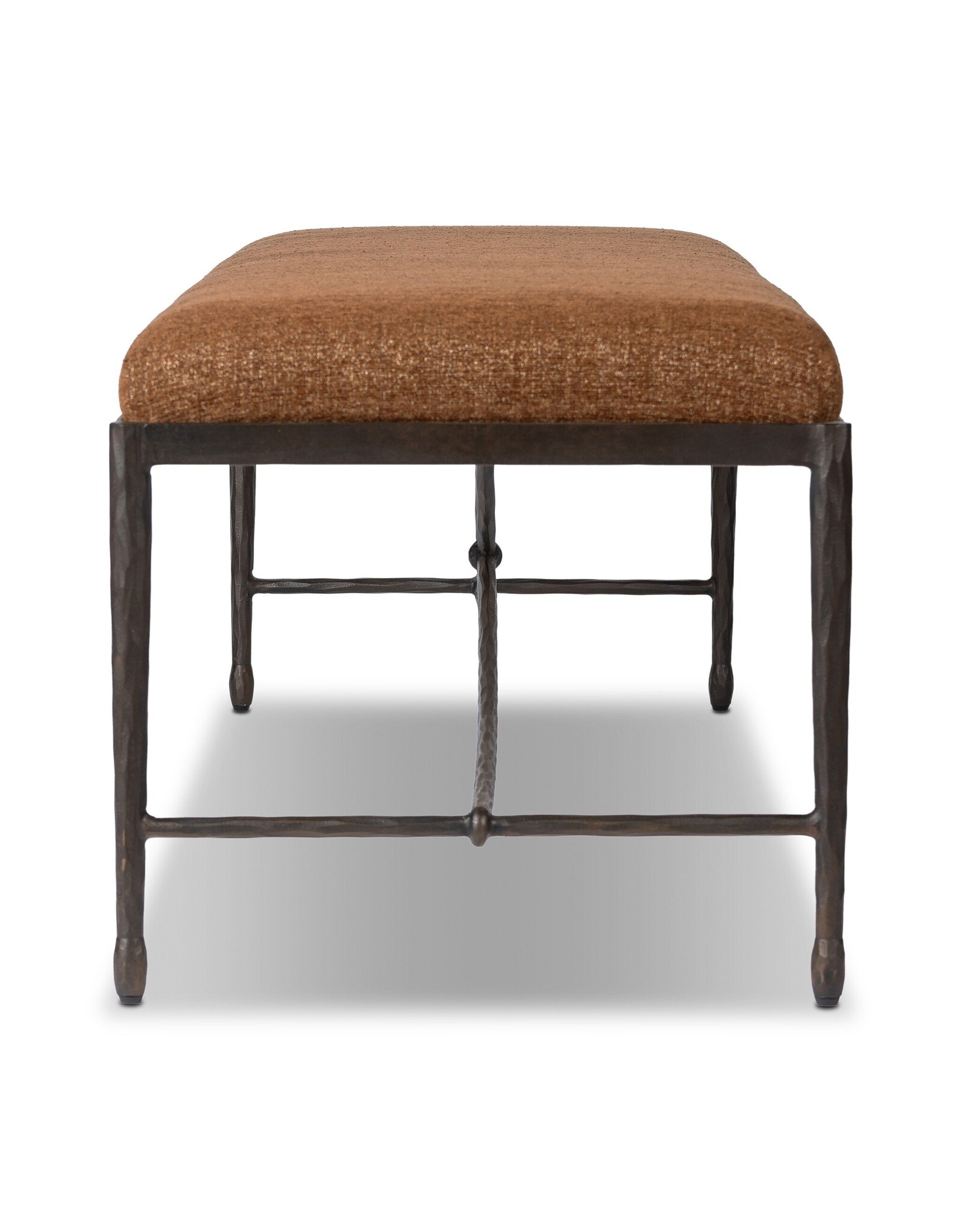 Jade Accent Bench in Crypton Wayfarer Sienna 70.5"