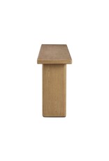 Pecos Console Table, Light Wash Oak Veneer