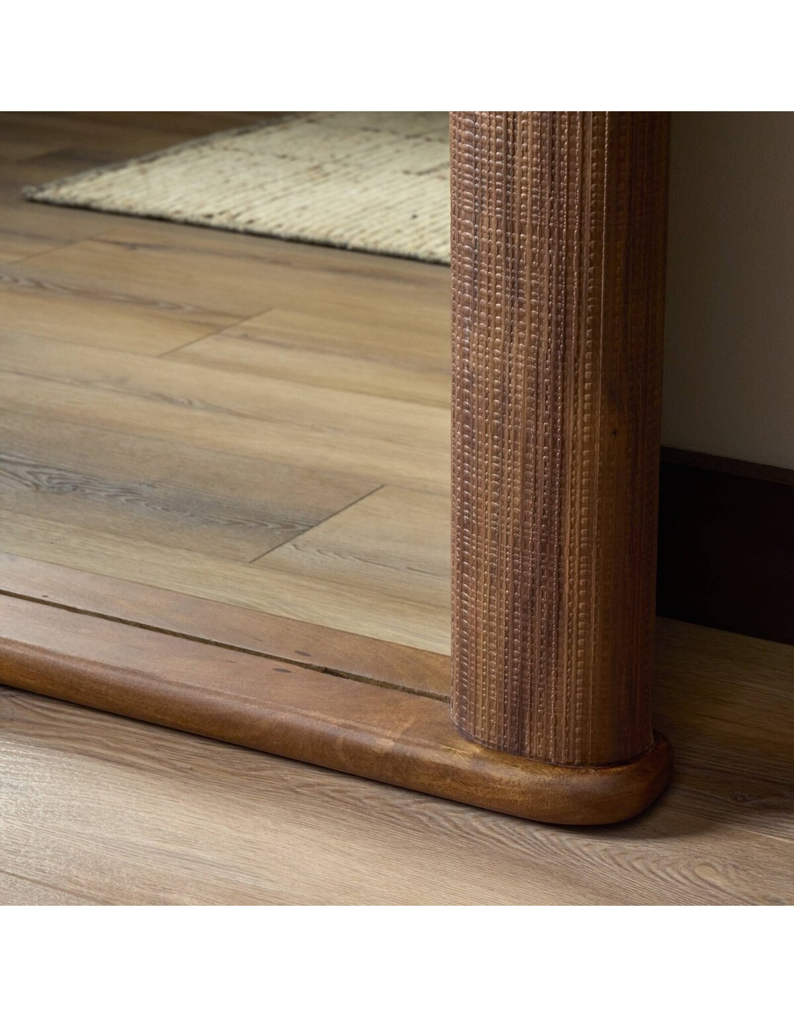 Quinley Floor Mirror, Weathered Mango Solid