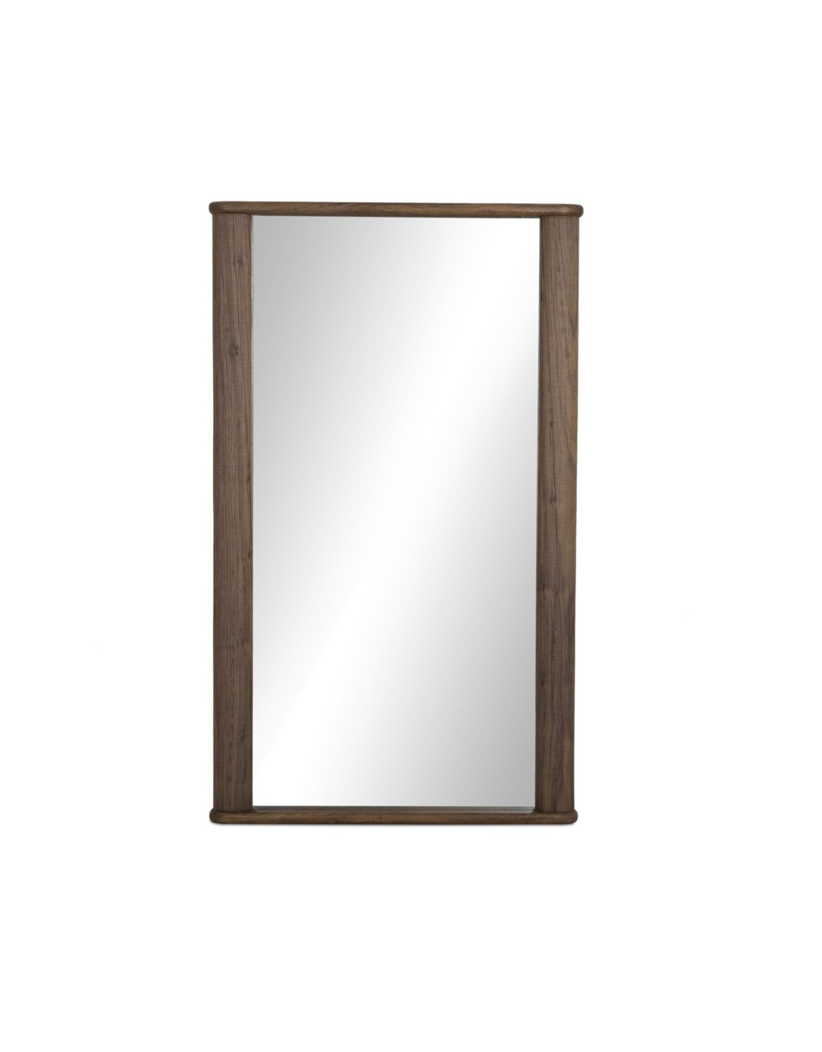 Quinley Floor Mirror, Weathered Mango Solid