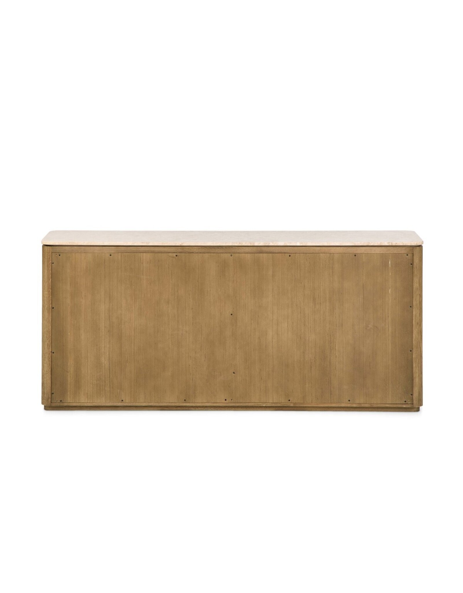 Raleigh 6 Drawer Dresser, Worn Oak Veneer