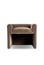 Mitchell Accent Stool in Surrey Fossil