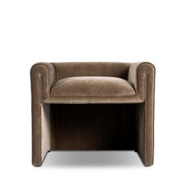 Mitchell Accent Stool in Surrey Fossil