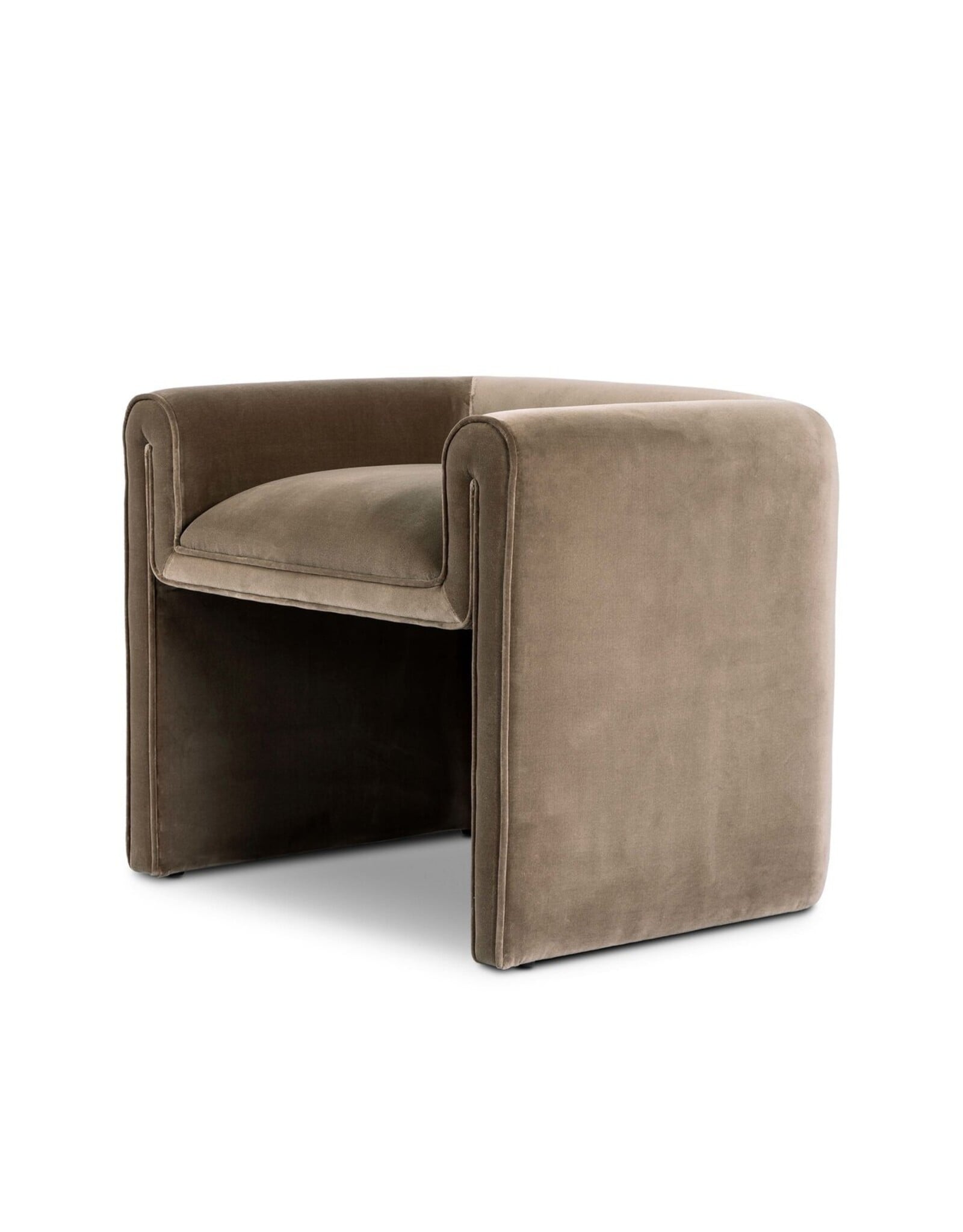 Mitchell Accent Stool in Surrey Fossil