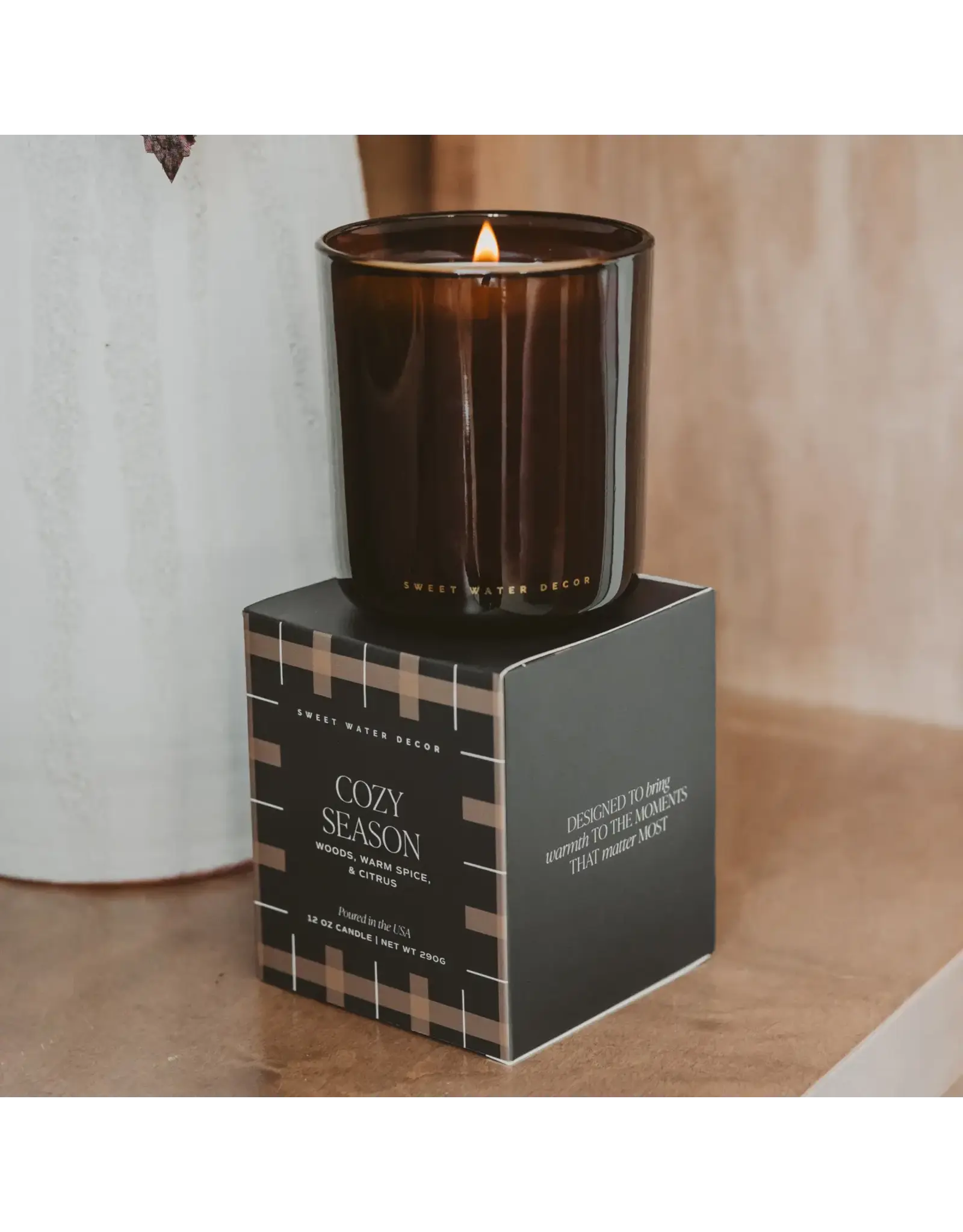 Cozy Season 12ox Boxed Soy Candle