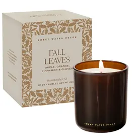 Fall Leaves 12oz Boxed Soy Candle
