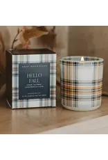 Hello Fall 12 oz Boxed Soy Candle