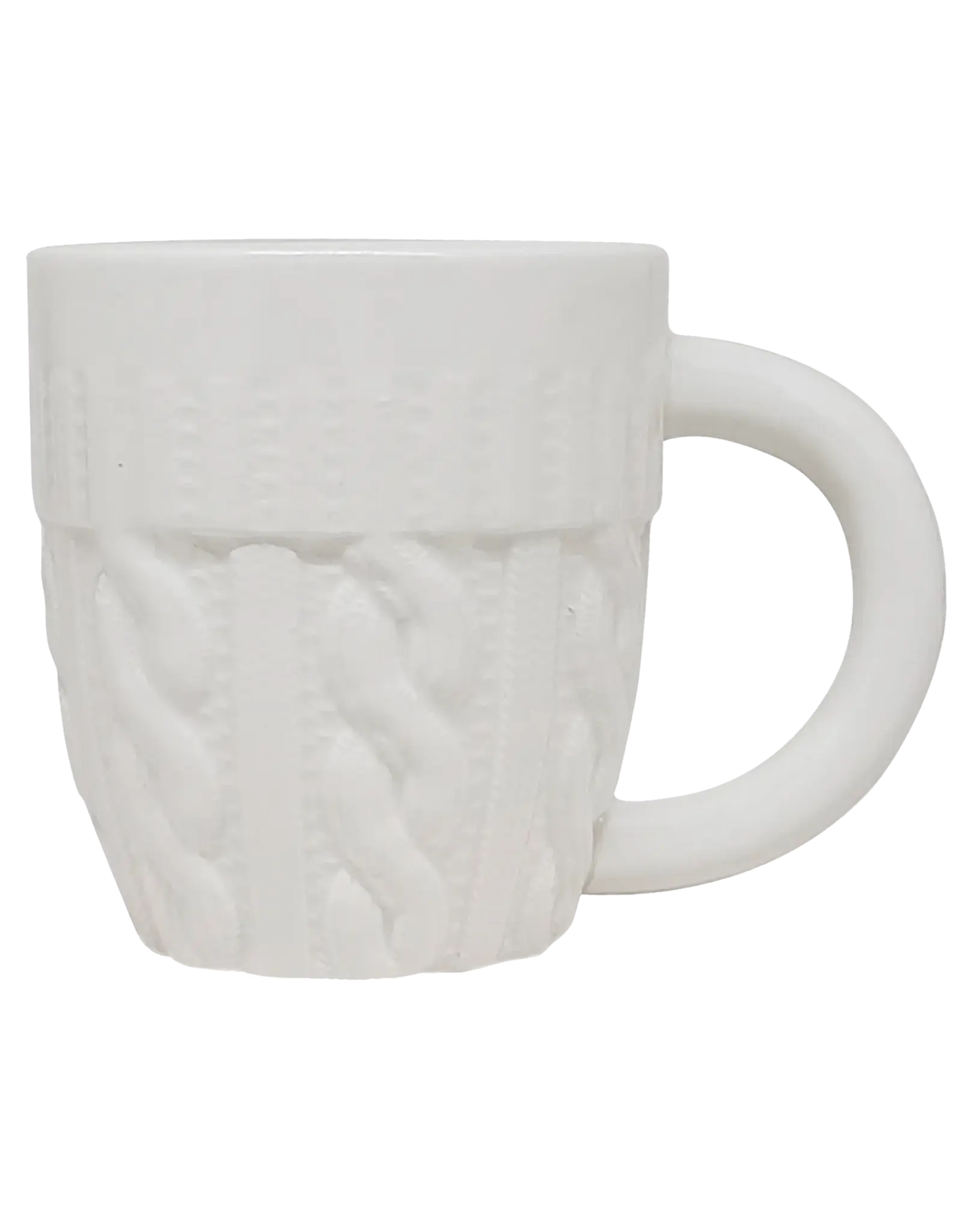Cream Sweater Coffee Mug