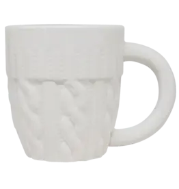 Cream Sweater Coffee Mug
