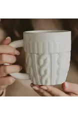 Cream Sweater Coffee Mug