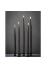 Danish Taper Candle | Set of 2 Black 10"