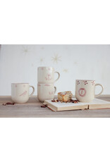 12 oz. Hand-Stamped Stoneware Mug