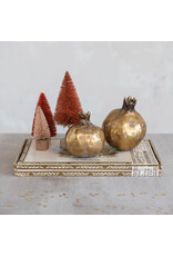 Resin Pomegranate, Antique Gold Finish, 2 Styles