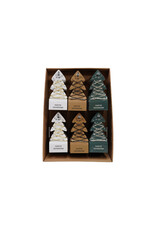 118"L LED String Lights on Tree Shaped Display Cards, 3 Styles