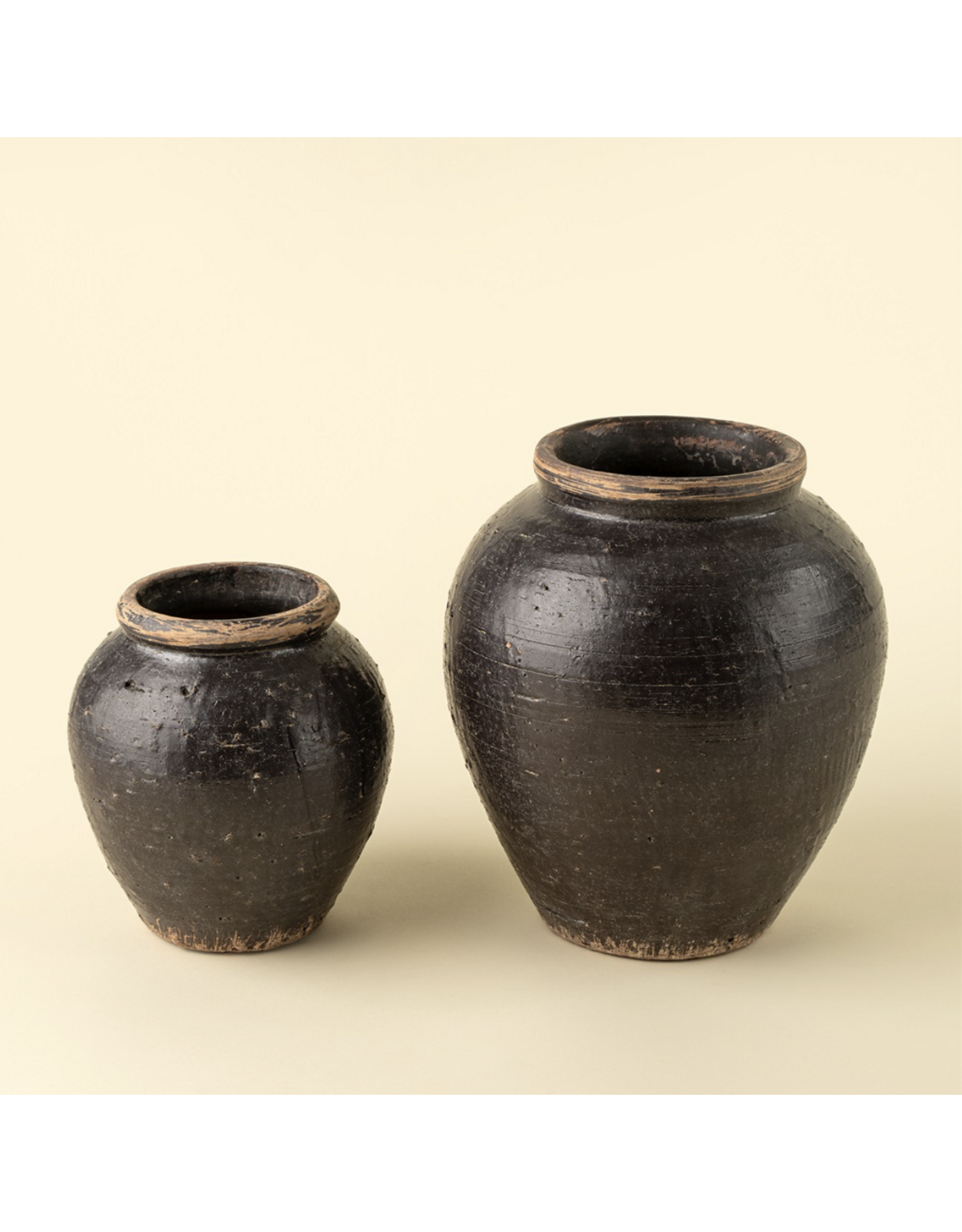 Bastion Terracotta Vase, L