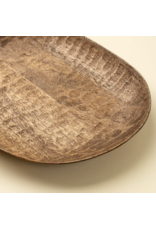 Terrain Carved Dish, L