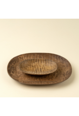 Terrain Carved Dish, L