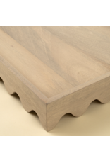 Scalloped Edge Tray, Rectangular