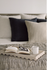 Scalloped Edge Tray, Rectangular