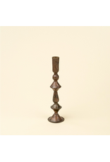Petra Forged Candlestick S, Rustic Brass