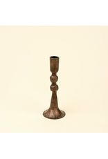 Caldera Forged Candlestick S, Rustic Brass