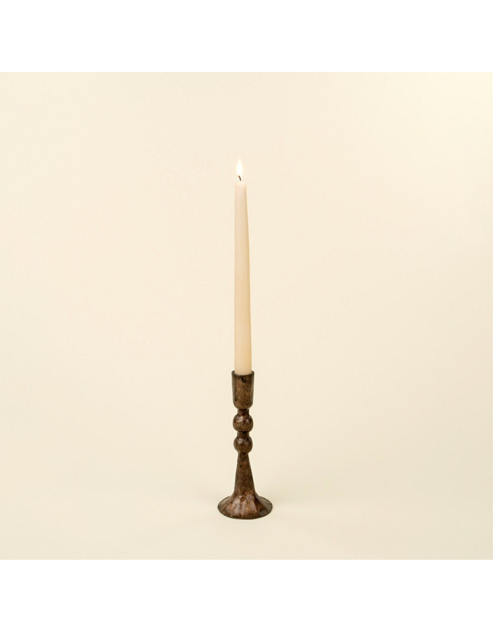 Caldera Forged Candlestick S, Rustic Brass