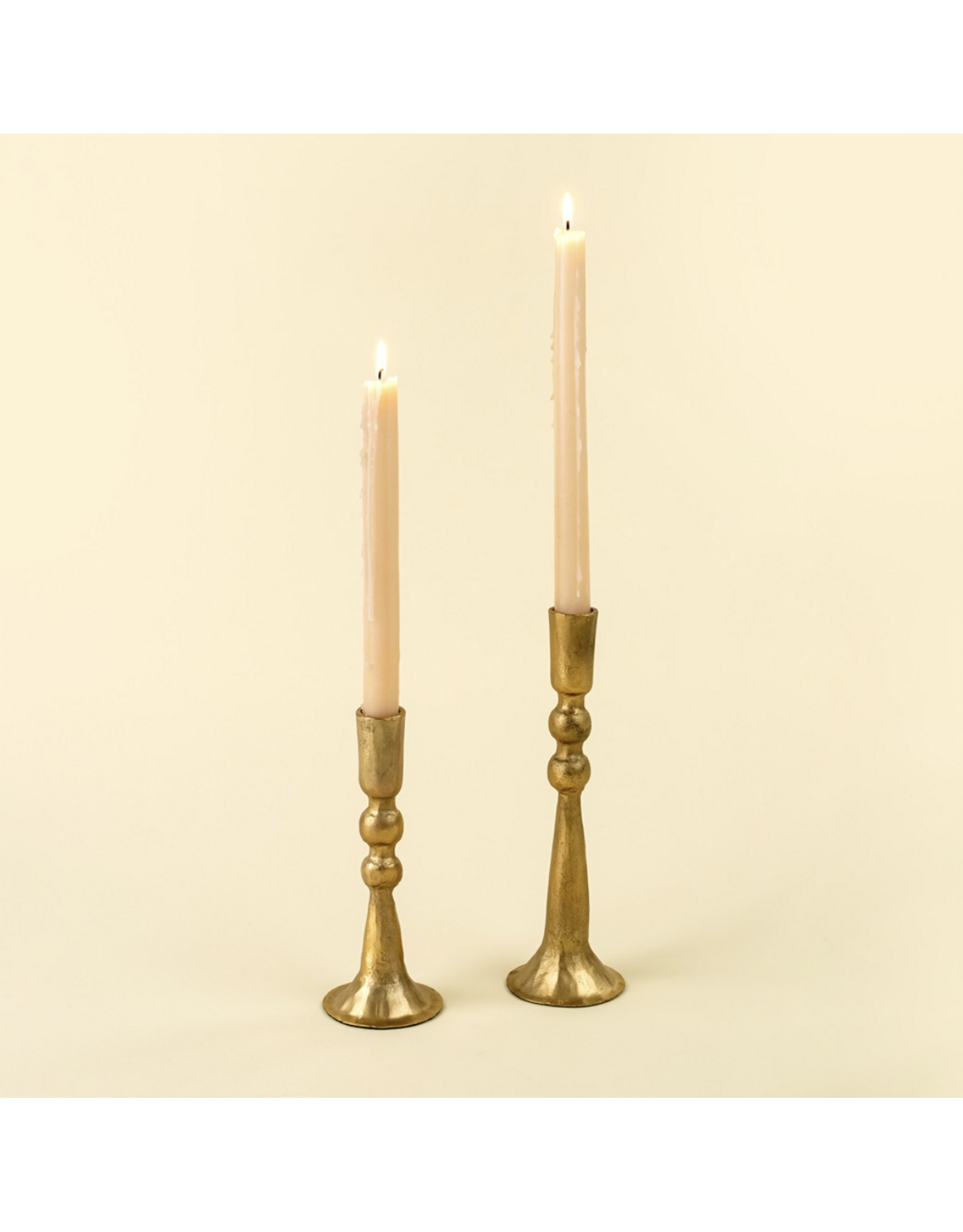 Caldera Forged Candlestick L, Gold