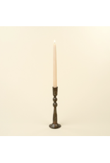 Caldera Forged Candlestick L, Rustic Brass