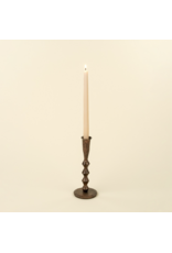 Ember Forged Candlestick L, Rustic Brass