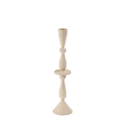 Imani Candleholder M, White