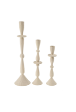 Imani Candleholder M, White
