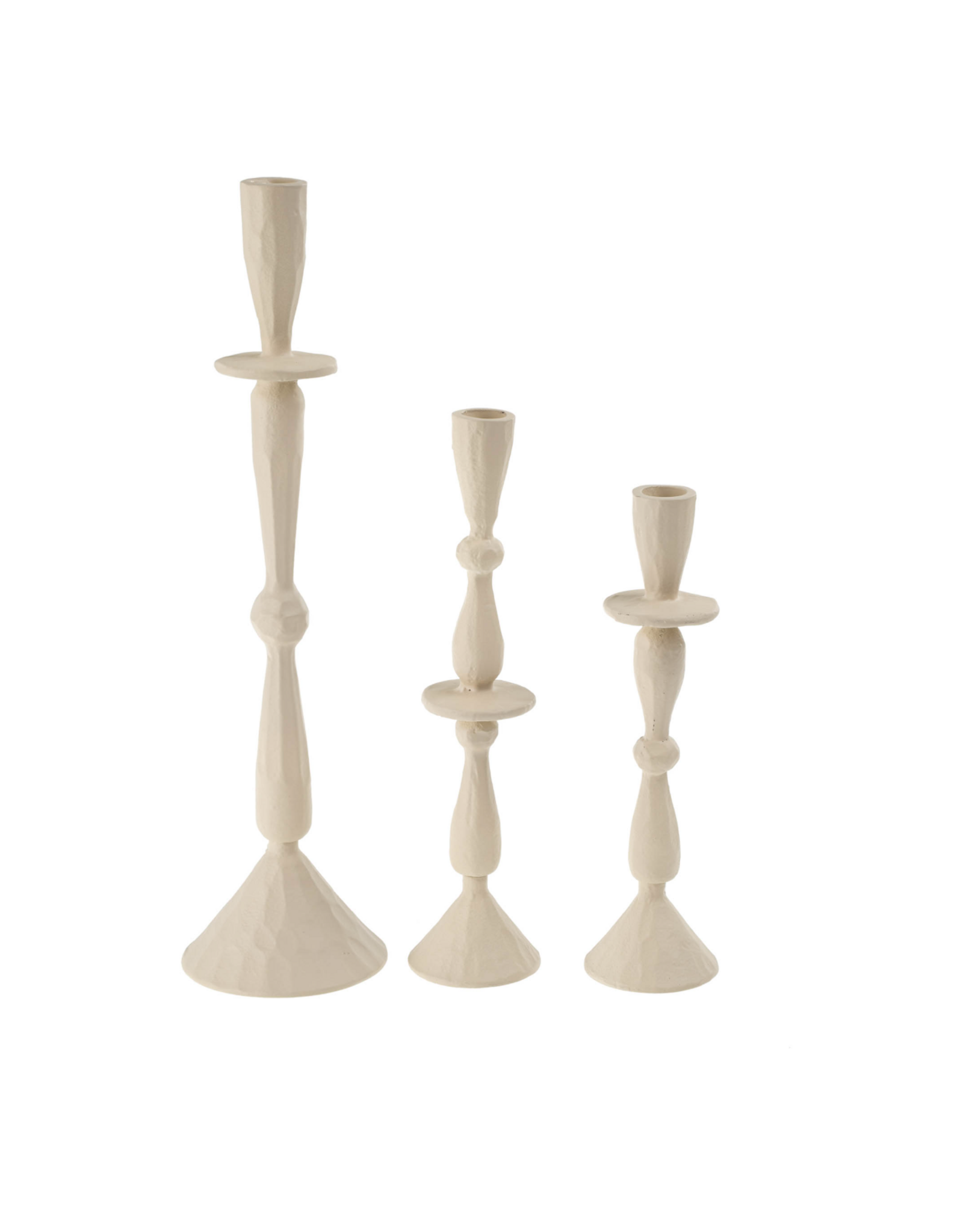 Imani Candleholder M, White