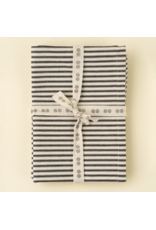 Black Ticking Tea Towels S/2