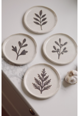 Pressed Botanical Dishes S/4