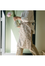 Jasmine Block Print Apron