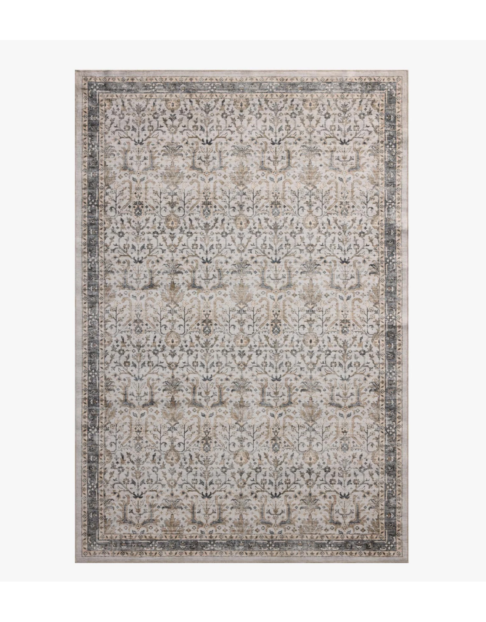 Loloi Anniston Rug ANS-01 Ivory/Stone 2'6" x 7'6"