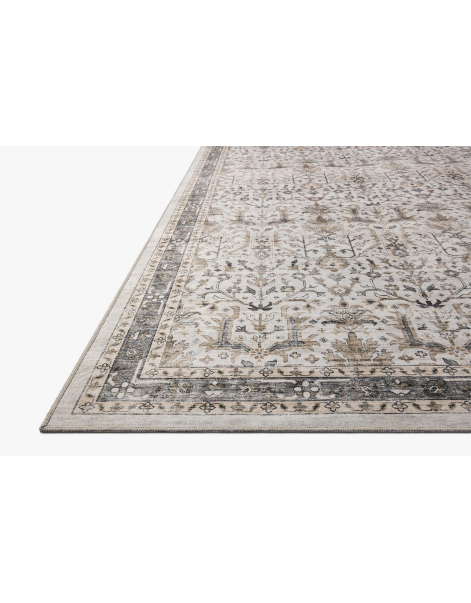 Loloi Anniston Rug ANS-01 Ivory/Stone 2'6" x 7'6"