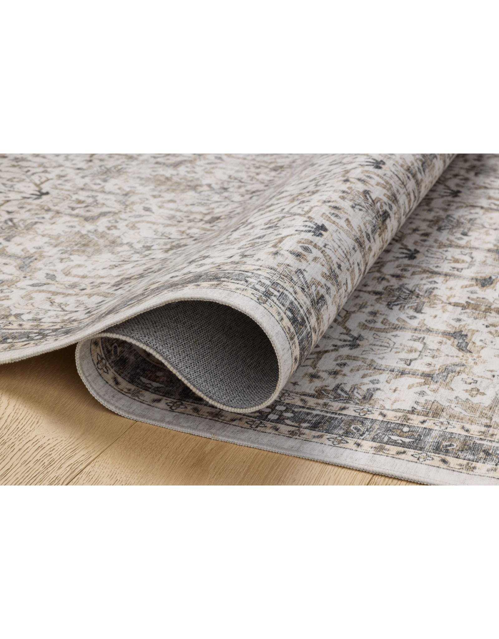 Loloi Anniston Rug ANS-01 Ivory/Stone 2'6" x 7'6"