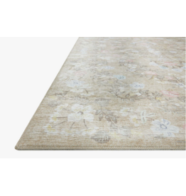 Rifle Paper x Loloi Rug PAL-05 Khaki 2'6" x 7'6"