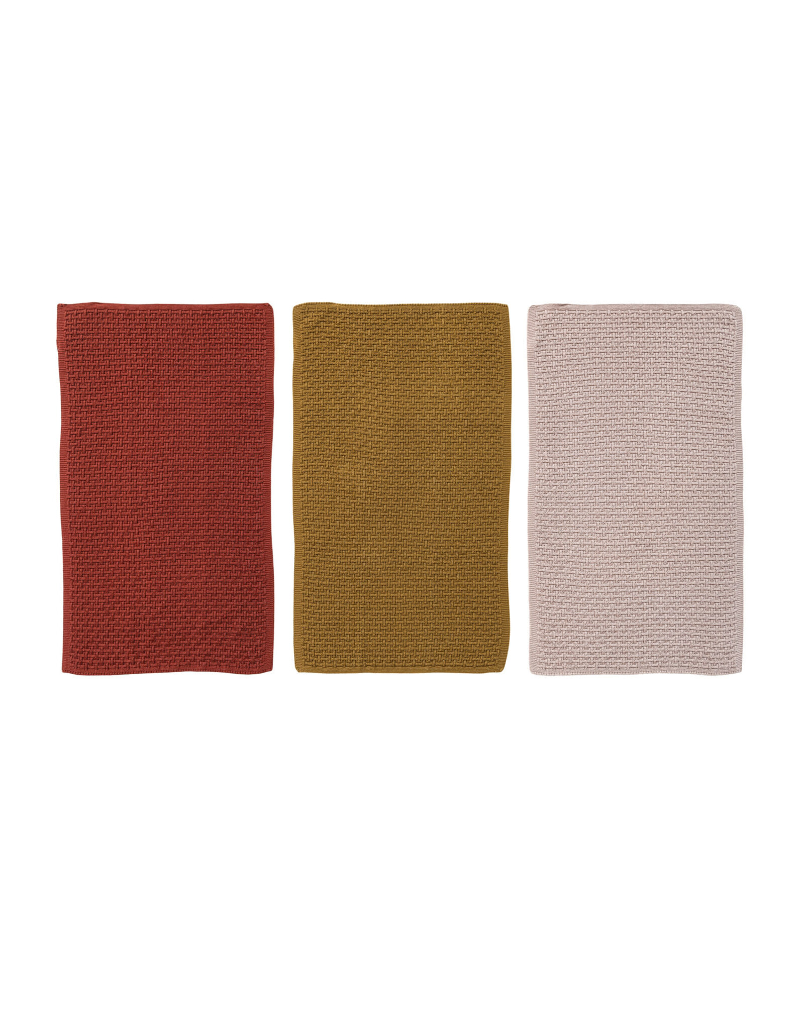 Cotton Knit Tea Towel, 3 Colours