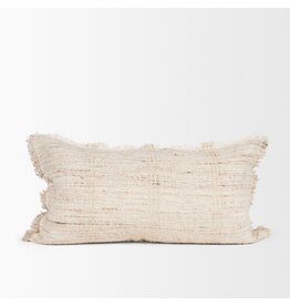 Fraye 14x26 Pillow, Oatmeal Multi-Tone