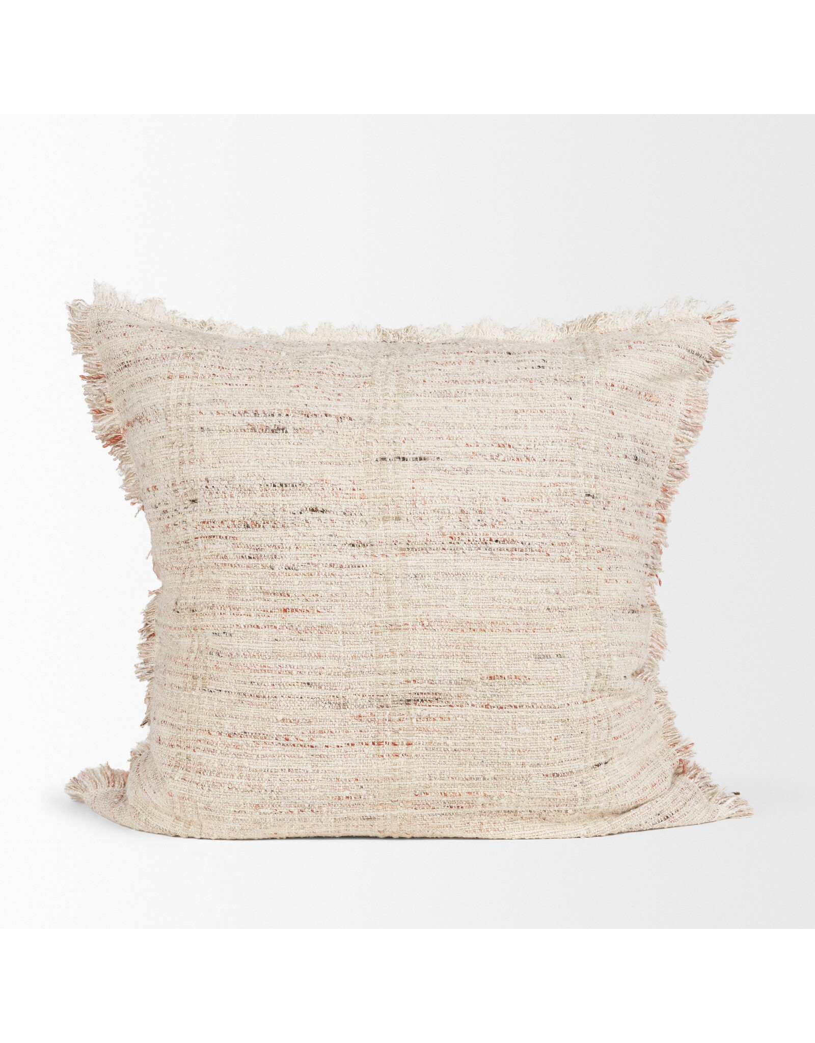 Fraye 22x22 Pillow, Oatmeal Multi-Tone