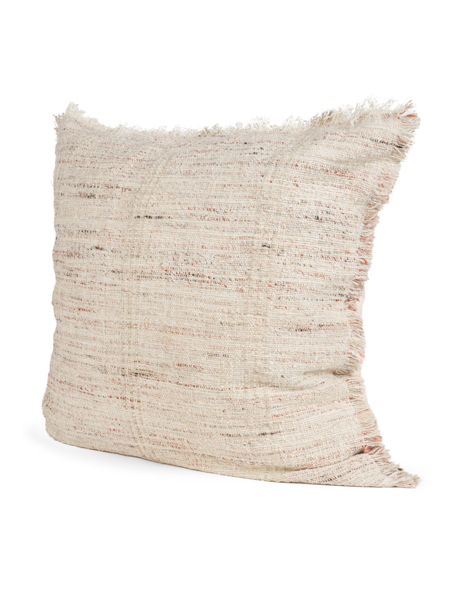 Fraye 22x22 Pillow, Oatmeal Multi-Tone
