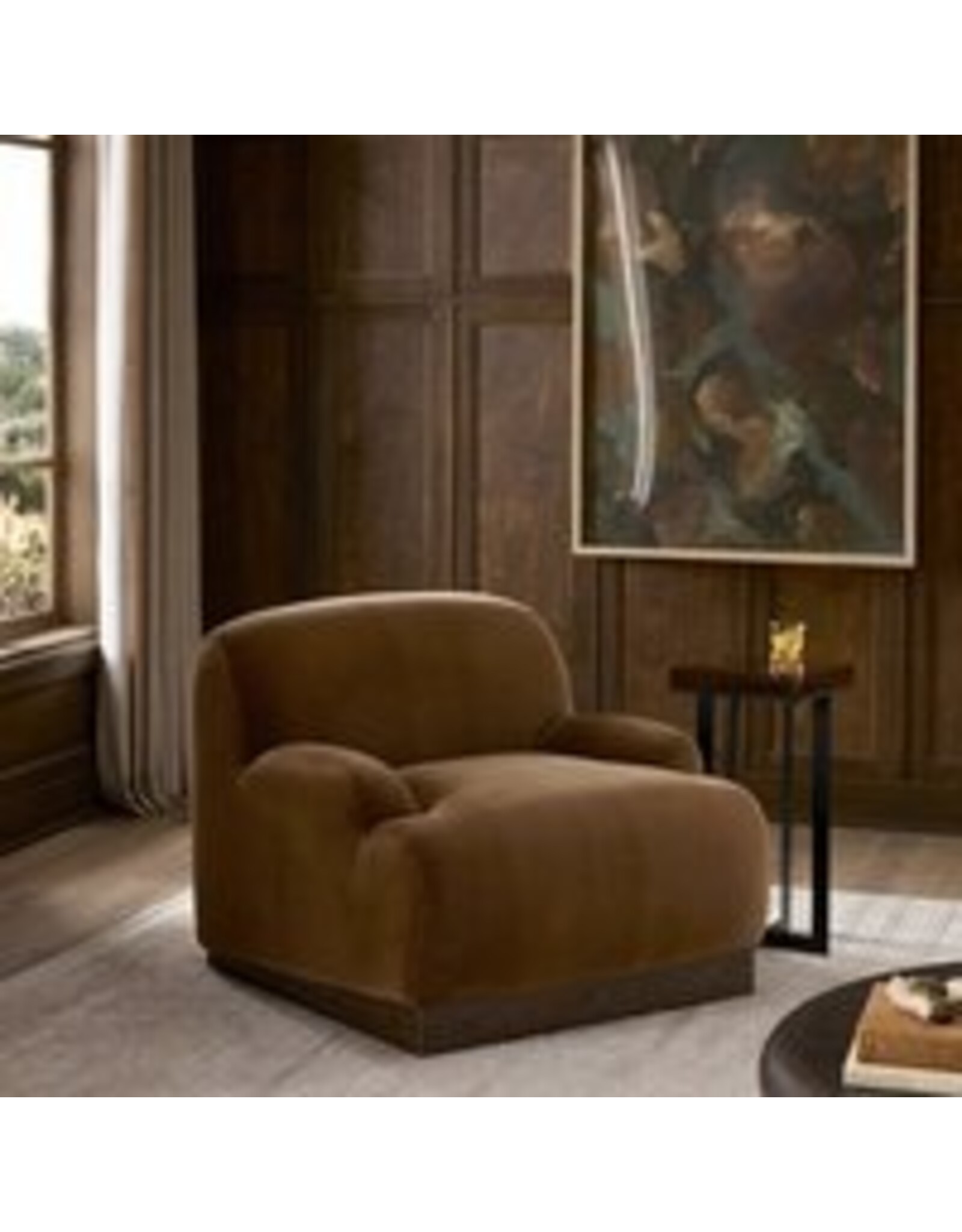 Samos Chair, Surrey Ochre
