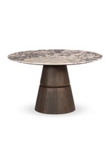 Lino Dining Table, Calacatta Viola Marble