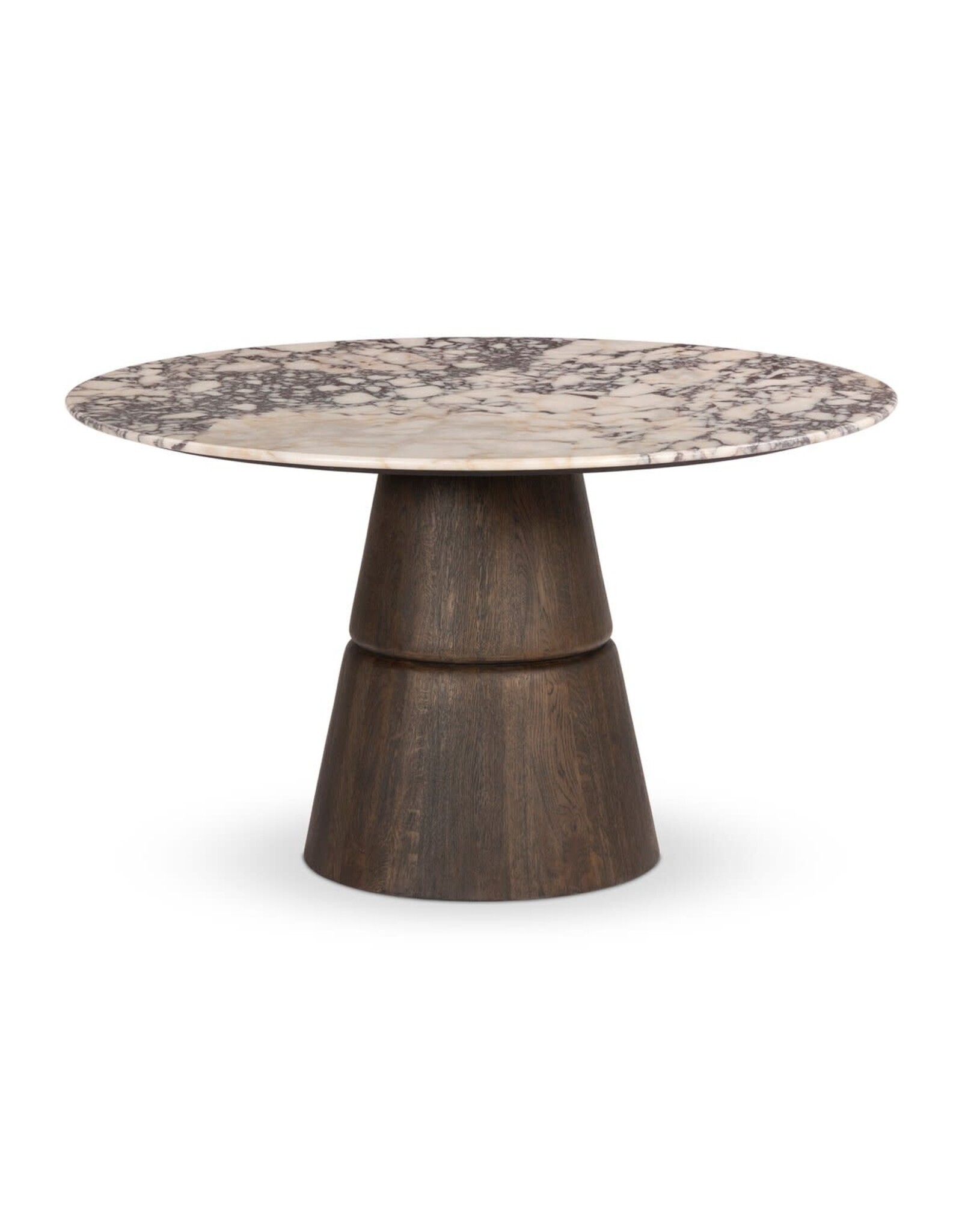 Lino Dining Table, Calacatta Viola Marble