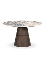 Lino Dining Table, Calacatta Viola Marble