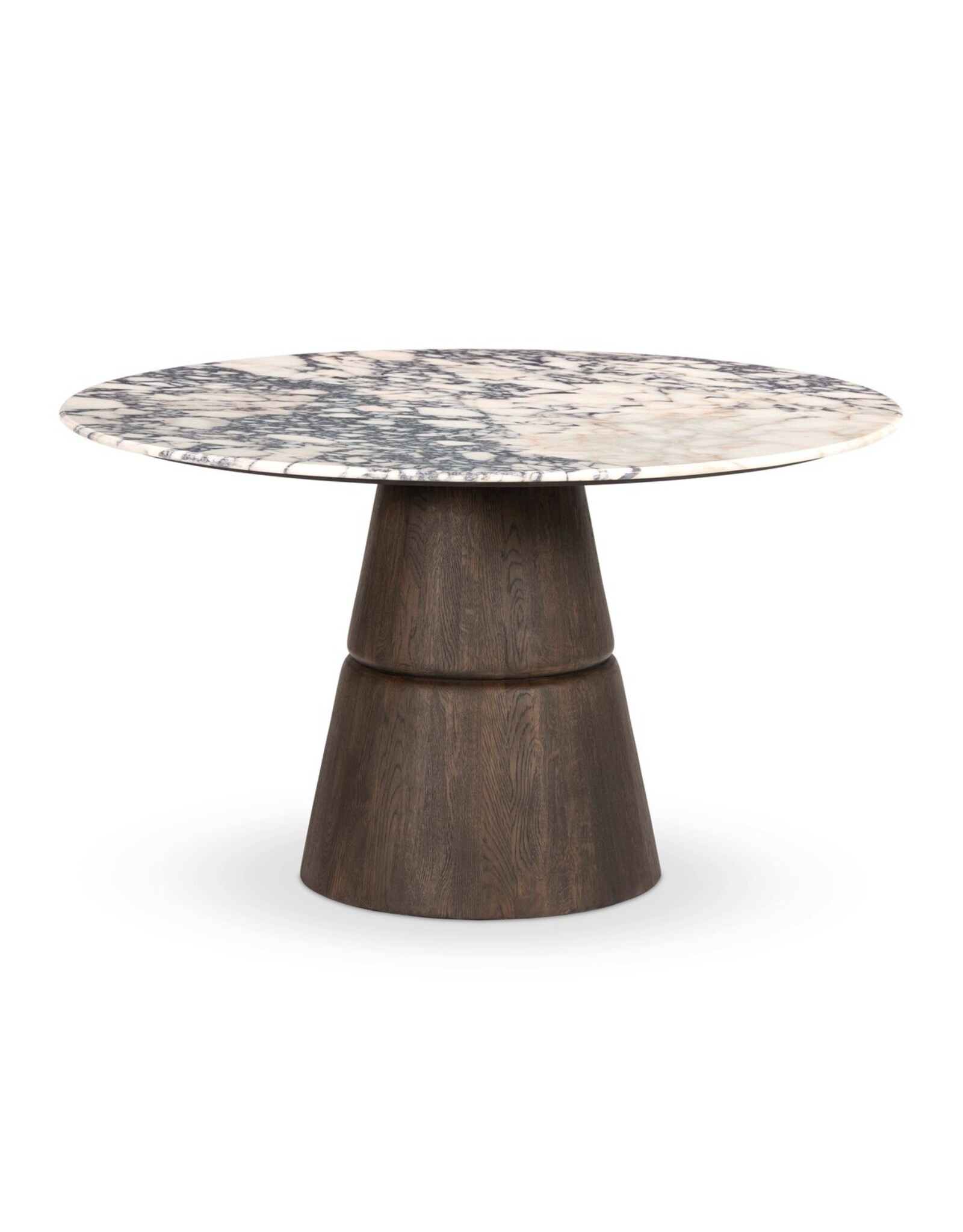 Lino Dining Table, Calacatta Viola Marble
